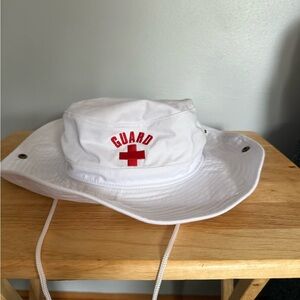 White Lifeguard Kids Hat